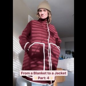 Larae Handmade Blanket Coat